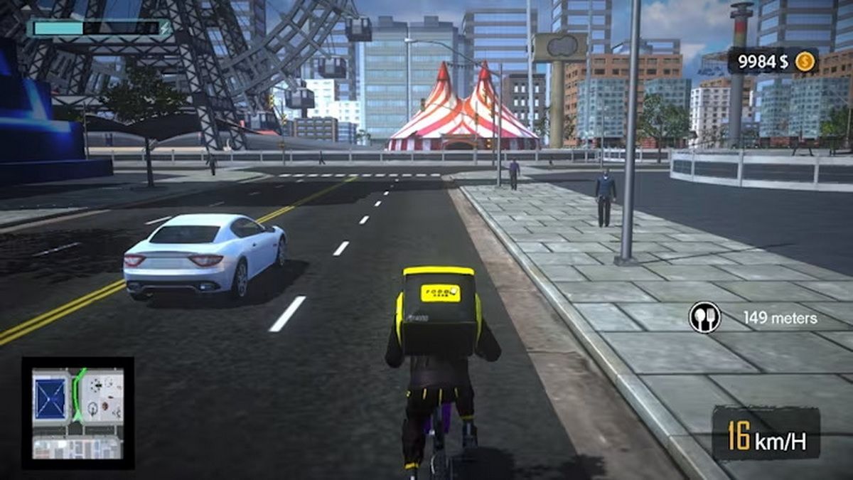 Bike Courier: Bistro Express Delivery_2