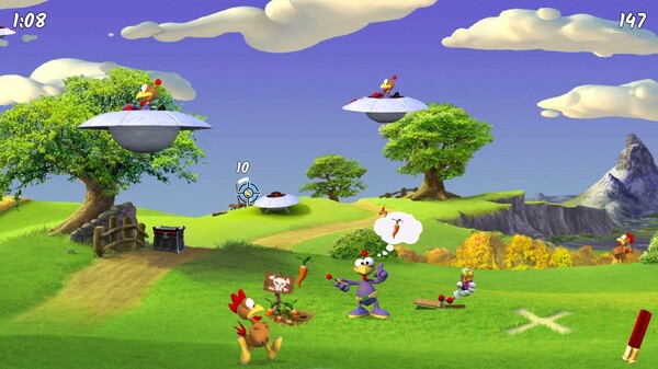 怪鸡枪手入侵.Moorhuhn Invasion: Crazy Chicken Invasion_0