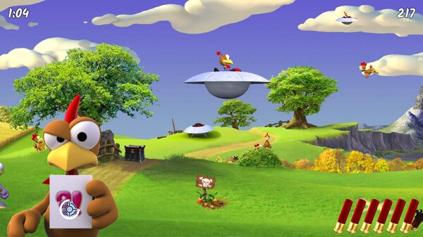 怪鸡枪手入侵.Moorhuhn Invasion: Crazy Chicken Invasion_1