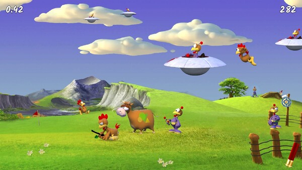 怪鸡枪手入侵.Moorhuhn Invasion: Crazy Chicken Invasion_2