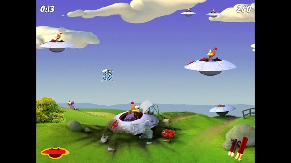 怪鸡枪手入侵.Moorhuhn Invasion: Crazy Chicken Invasion_4