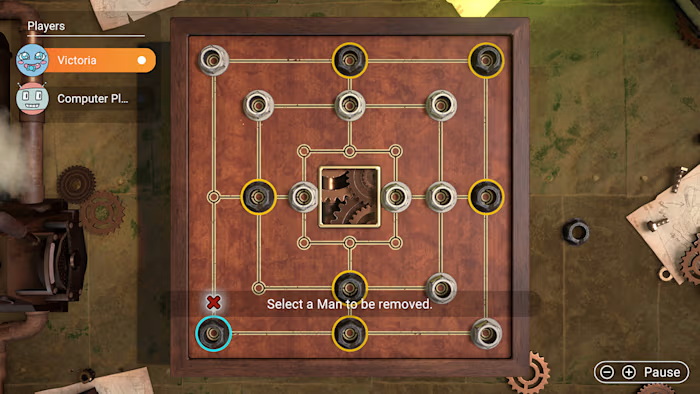 3in1 Game Collection: Backgammon + Checkers + Mills_5