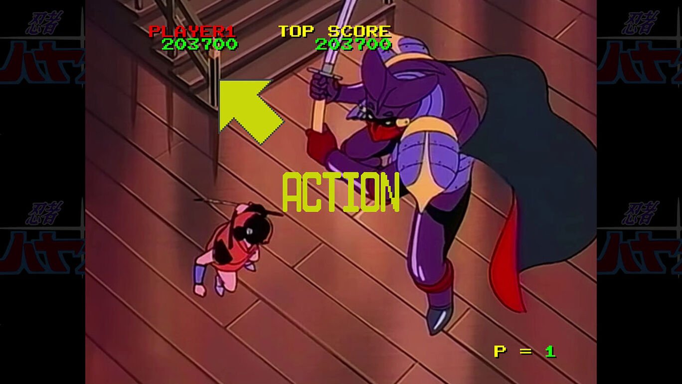 忍者疾风.Ninja Hayate HD Remaster Taito LD Game Collection_4