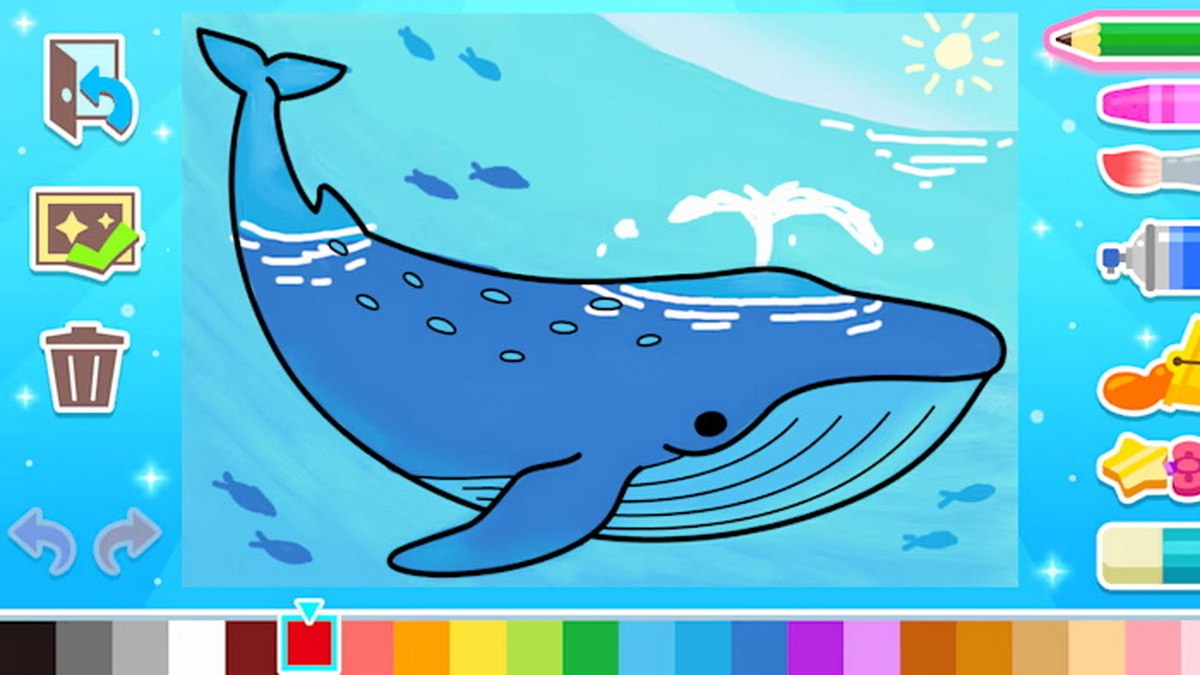 Coloring book series Aquarium_0