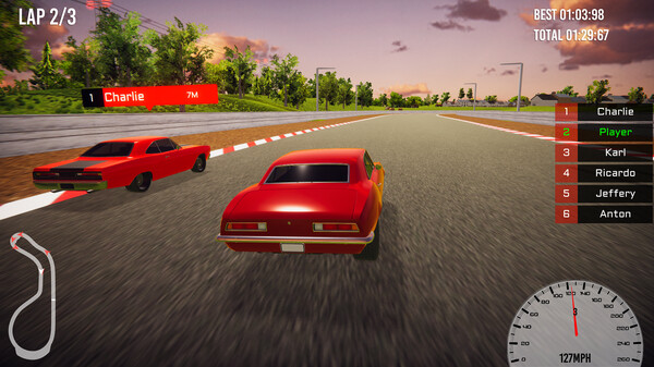 夕阳赛车手.Sunset Racer_5