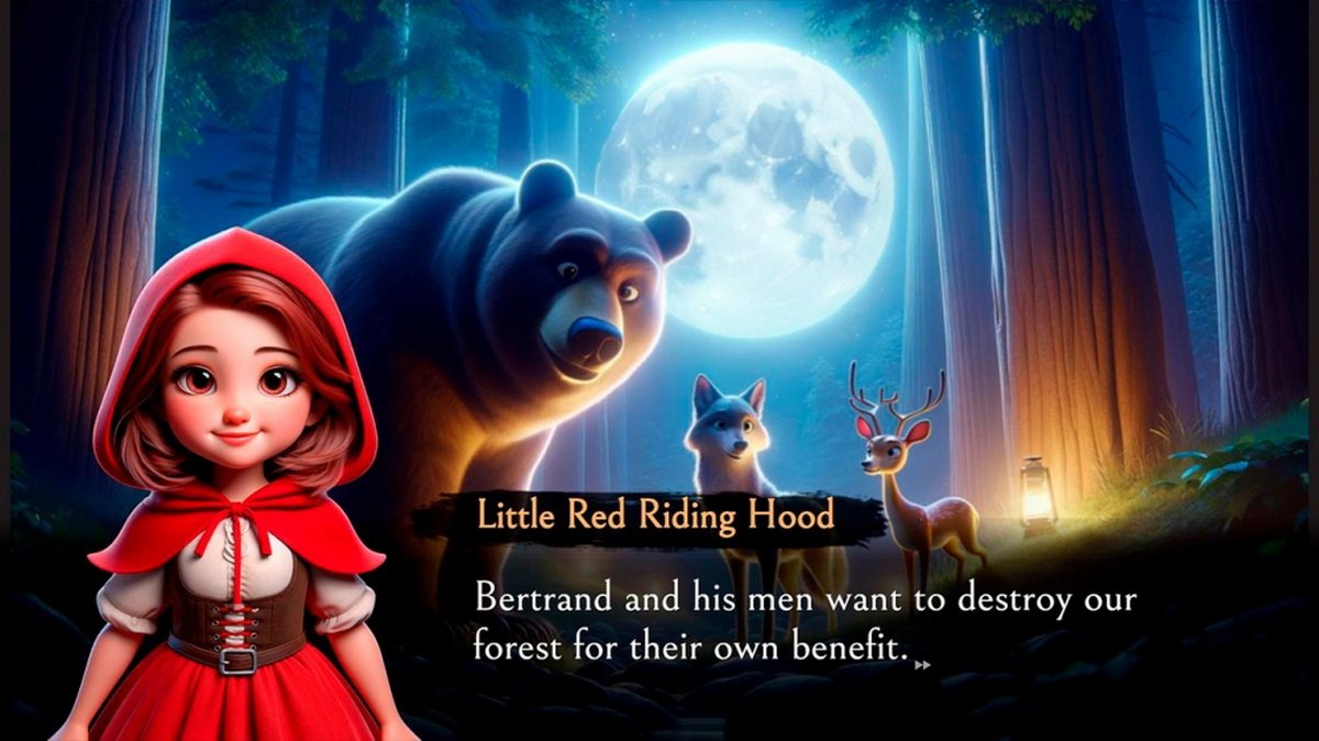 Little Red Riding Hood: Wonder Animals_4