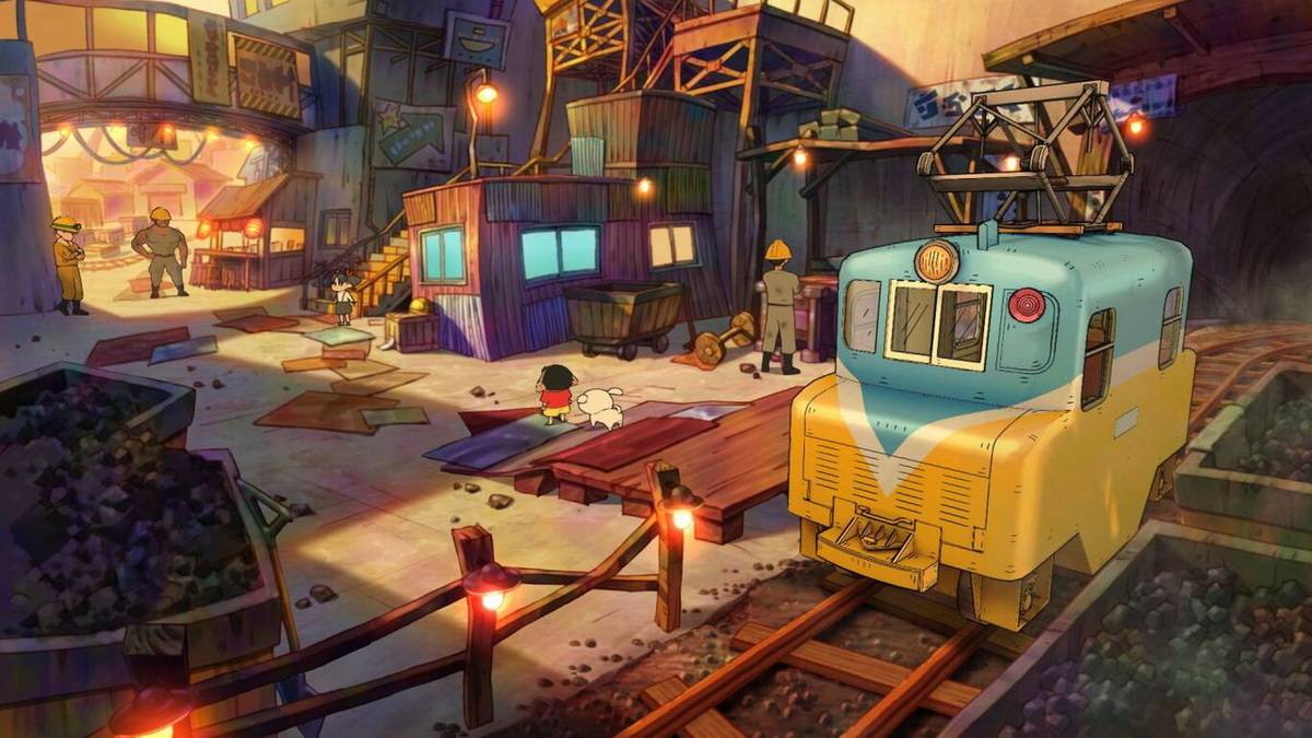 蜡笔小新：煤炭镇的小白.Shin-chan: Shiro of Coal Town_3
