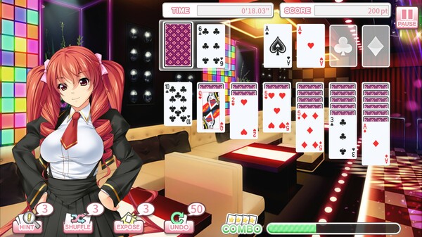 美女克朗代克纸牌加强版.Pretty Girls Klondike Solitaire PLUS_0