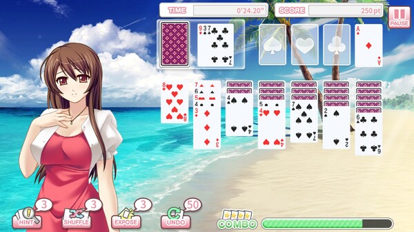 美女克朗代克纸牌加强版.Pretty Girls Klondike Solitaire PLUS_4