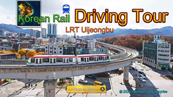 韩国铁路驾驶之旅：议政府轻轨.Korean Rail Driving Tour: LRT Uijeongbu_0