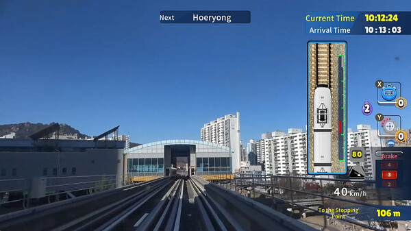 韩国铁路驾驶之旅：议政府轻轨.Korean Rail Driving Tour: LRT Uijeongbu_5