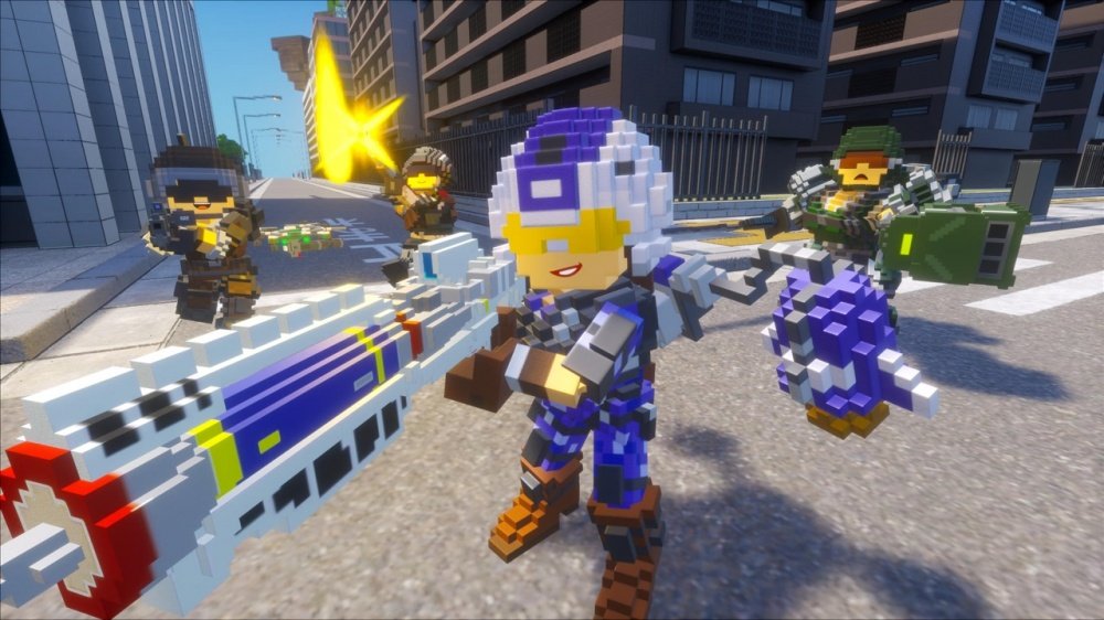 圆滚地球变四方？！数码方块地球防卫军2.Earth Defense Force: World Brothers 2_1