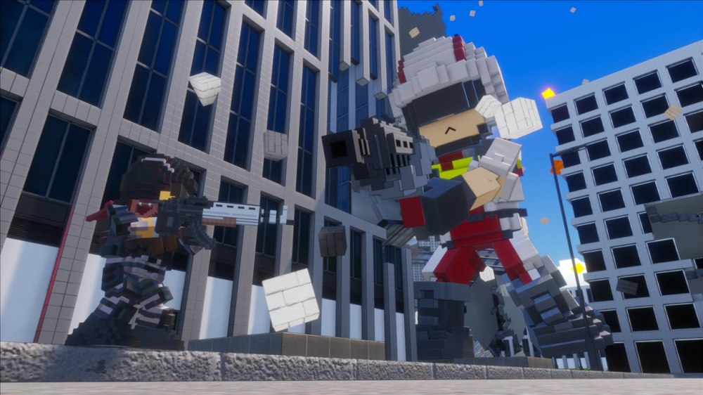 圆滚地球变四方？！数码方块地球防卫军2.Earth Defense Force: World Brothers 2_2