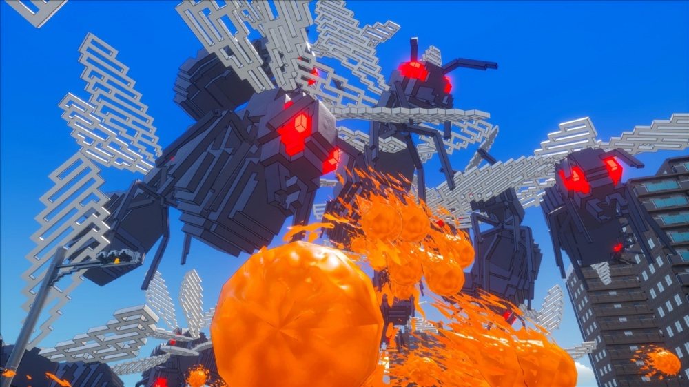 圆滚地球变四方？！数码方块地球防卫军2.Earth Defense Force: World Brothers 2_3