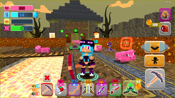 所有新手都必须死.All Noobs must die – Craft, Survival, Mine_1