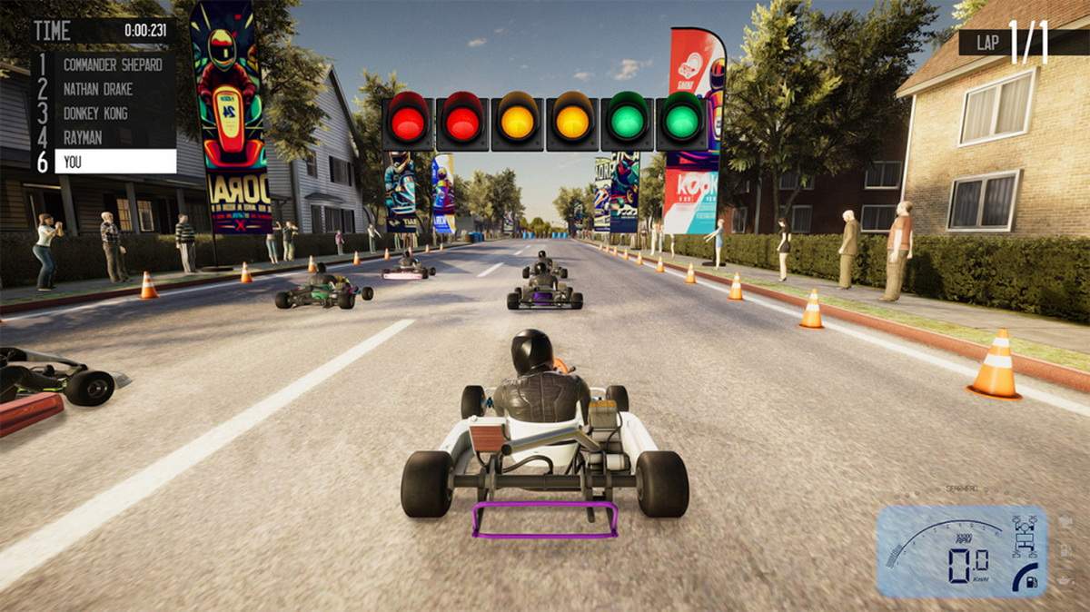 齿轮头卡丁车：机械与赛车.Gearhead Karting Simulator – Mechanic & Racing_0