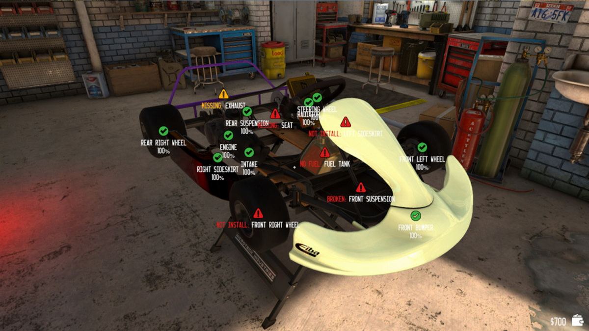 齿轮头卡丁车：机械与赛车.Gearhead Karting Simulator – Mechanic & Racing_1