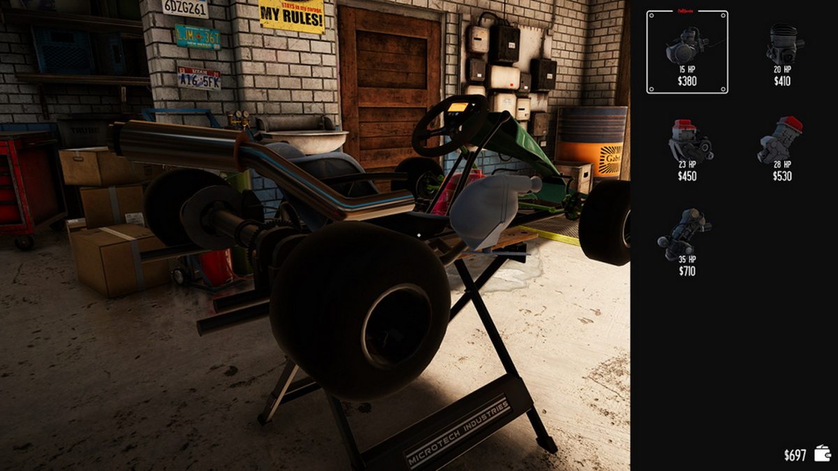 齿轮头卡丁车：机械与赛车.Gearhead Karting Simulator – Mechanic & Racing_4