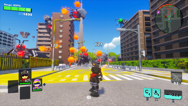 地球再次变四方？！ 数码方块地球防卫军2.Earth Defense Force: World Brothers 2_0