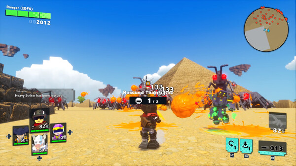 地球再次变四方？！ 数码方块地球防卫军2.Earth Defense Force: World Brothers 2_2