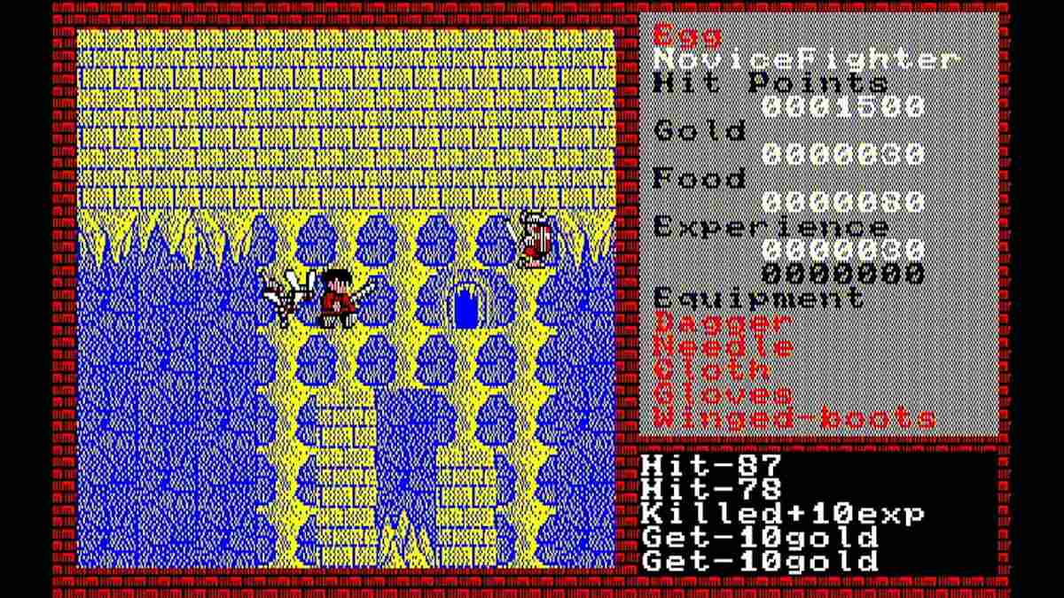 Eggconsole Xanadu Scenario II PC-8801mkIISR_3