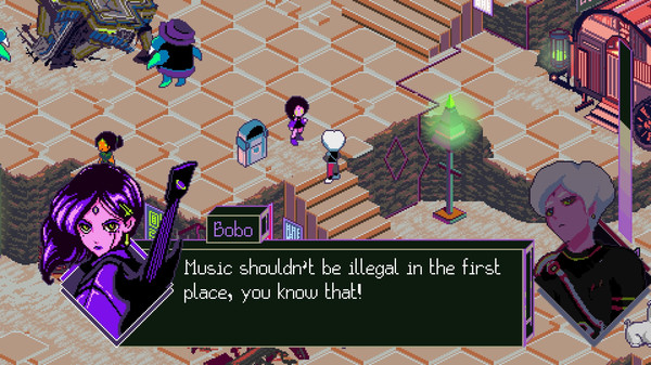 钥匙柜：回合制赛博朋克动作.Keylocker: Turn Based Cyberpunk Action_0