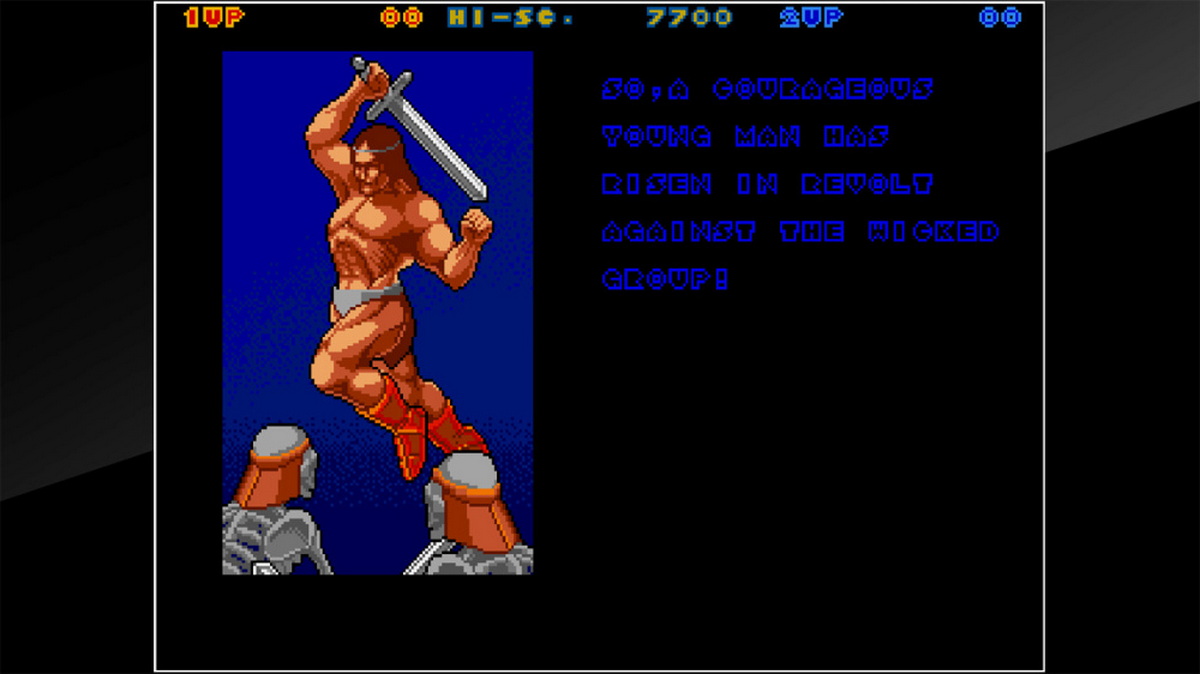 街机博物馆：武士之刃2.Arcade Archives Rastan Saga II_0