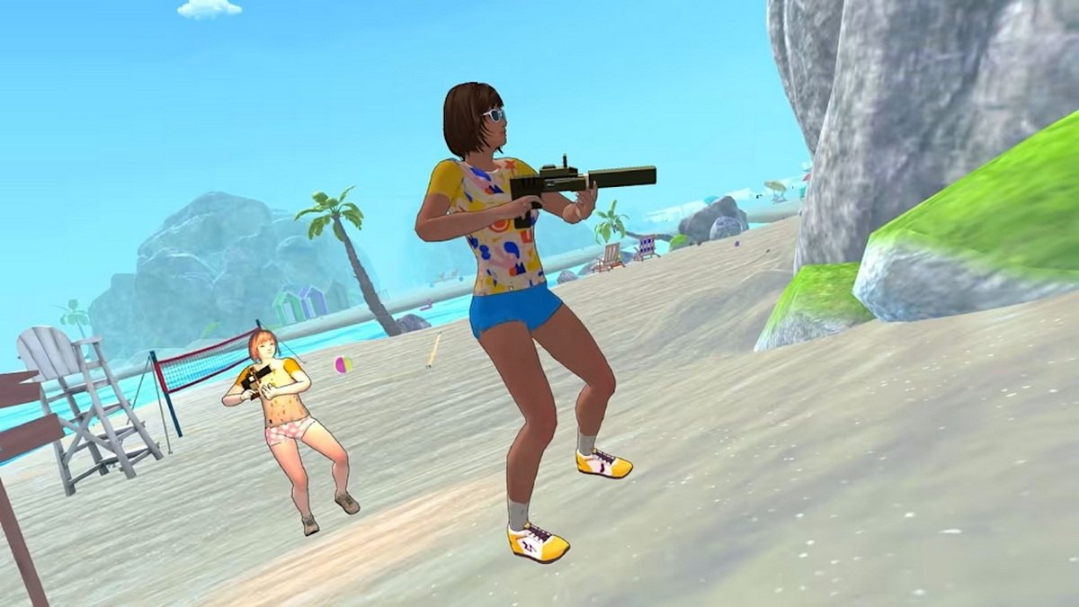 比基尼海滩：动漫女孩突击.Bikini Beach Anime Girls Assault_3