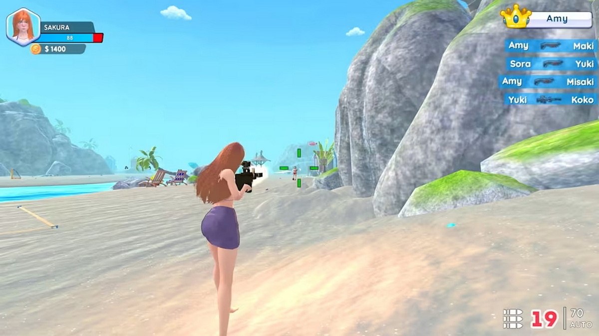 比基尼海滩：动漫女孩突击.Bikini Beach Anime Girls Assault_5