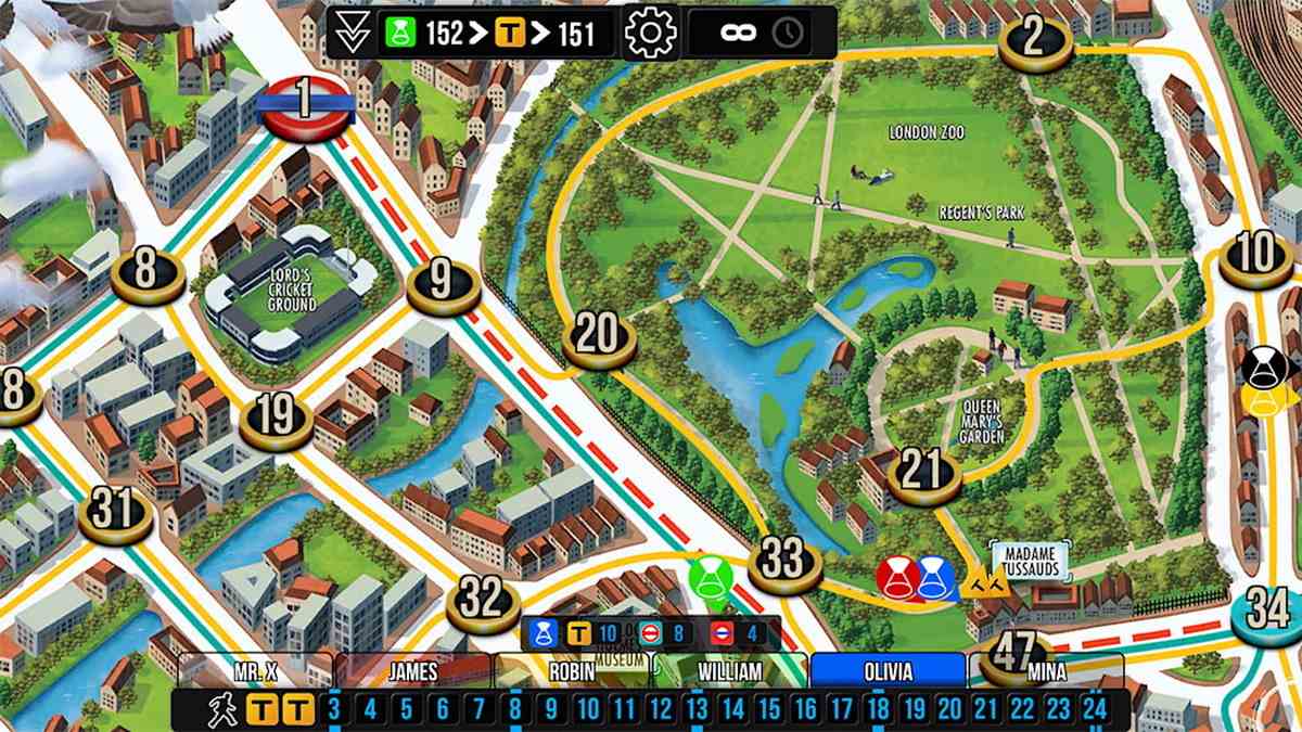 苏格兰场：追捕X先生.Scotland Yard: Hunting Mister X_2