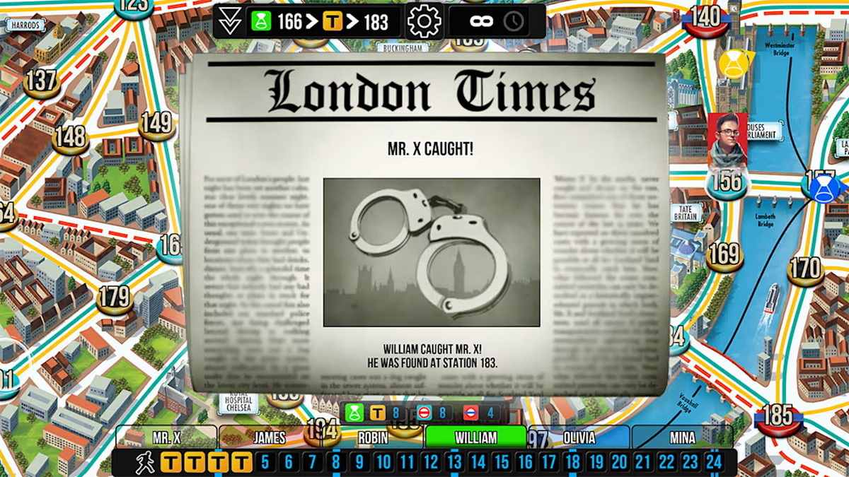 苏格兰场：追捕X先生.Scotland Yard: Hunting Mister X_5