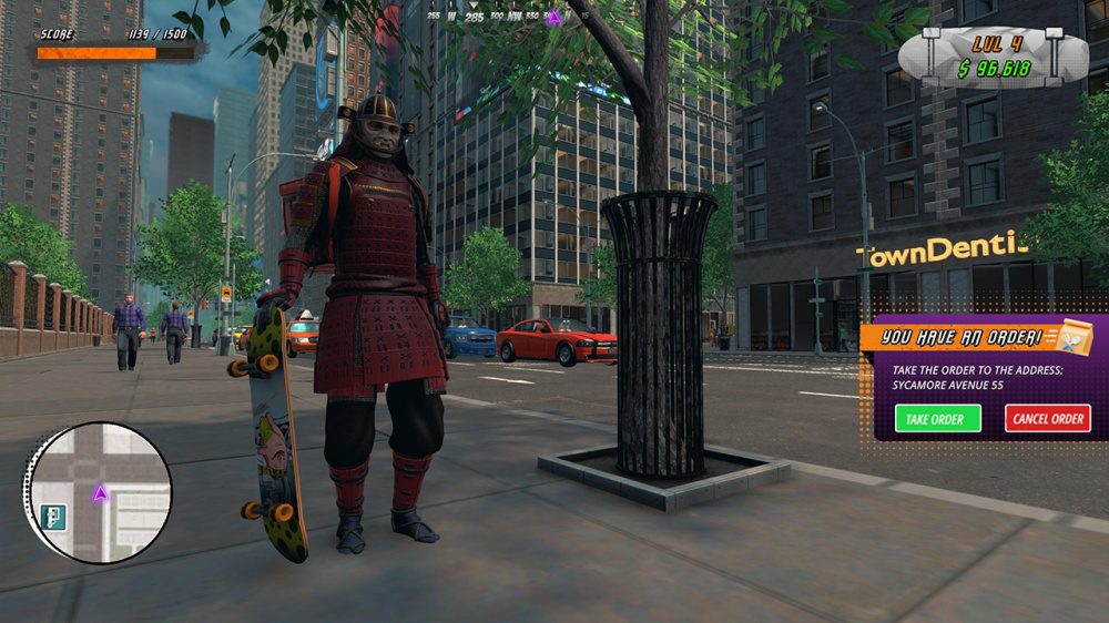 城市滑手：滑板送货城市挑战赛.Urban Skater: Skateboard Delivery City Challenge_2