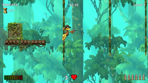 莫汉翡翠跑跳大冒险：陷阱和珍宝.Moorhuhn Jump and Run: Traps and Treasures_0