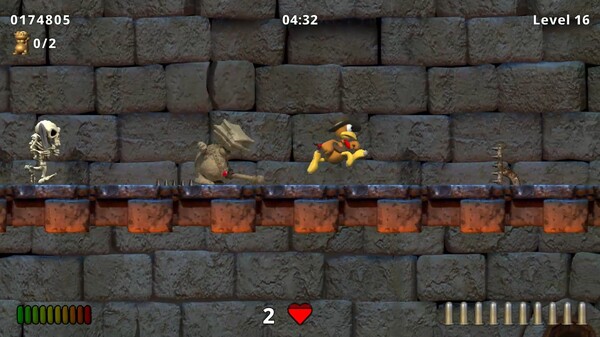 莫汉翡翠跑跳大冒险：陷阱和珍宝.Moorhuhn Jump and Run: Traps and Treasures_2