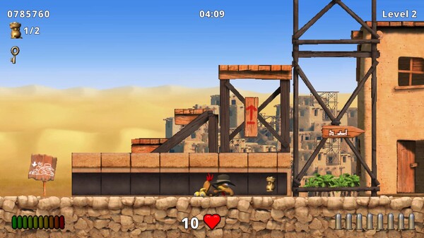 莫汉翡翠跑跳大冒险：陷阱和珍宝3.Moorhuhn Jump and Run: Traps and Treasures 3_0