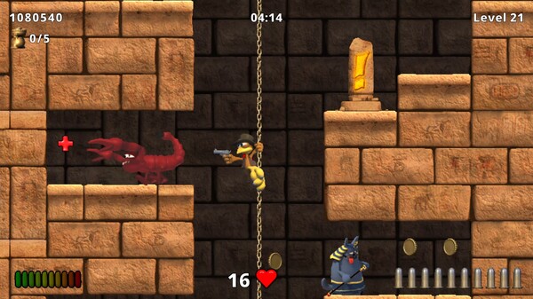 莫汉翡翠跑跳大冒险：陷阱和珍宝3.Moorhuhn Jump and Run: Traps and Treasures 3_4