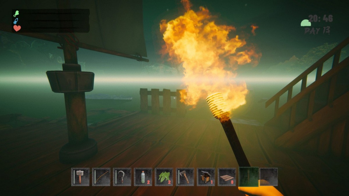 生存漂流模拟器：鳄鱼水域 工艺、木筏、建造.Survival Float Simulator: Crocodile Waters Craft, Raft, Build_1