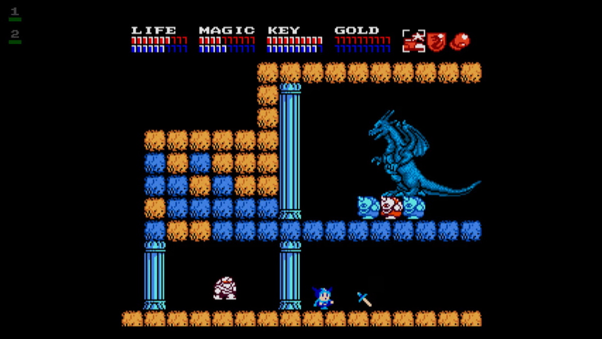 种蛋计划：屠龙战记 4 德拉斯莱家族 – MSX2版.Eggconsole Dragon Slayer IV Draslefamily MSX2_3