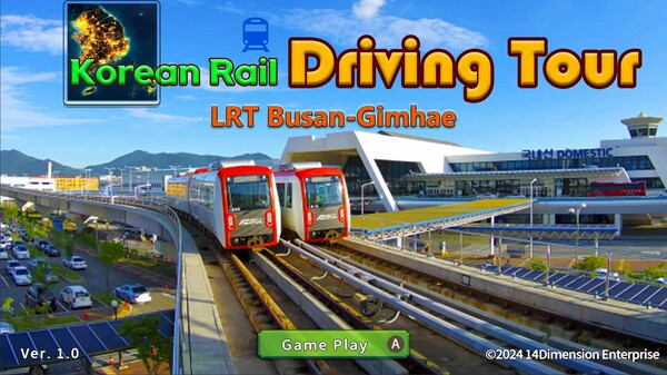 韩国铁路驾驶之旅：釜山-金海轻轨.Korean Rail Driving Tour LRT Busan-Gimhae_0
