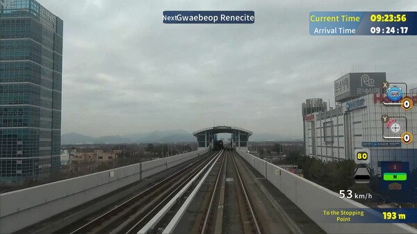 韩国铁路驾驶之旅：釜山-金海轻轨.Korean Rail Driving Tour LRT Busan-Gimhae_4