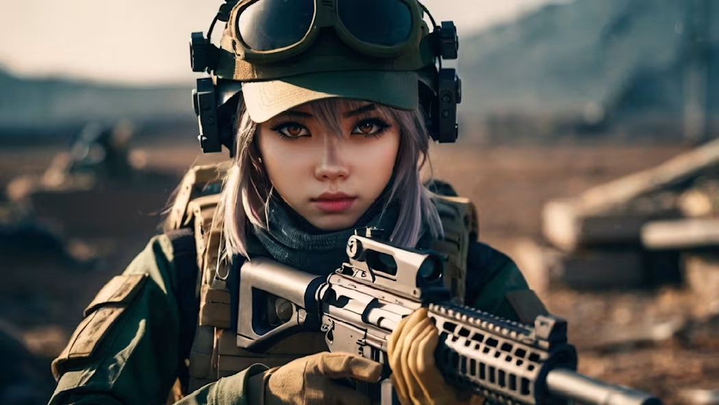 动画女孩：军事打击.Anime Girls Military Strike_1