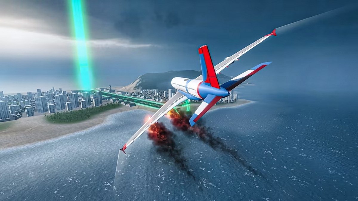 飞机飞行模拟器：危险降落.Airplane Flight Simulator : Dangerous Landings_2