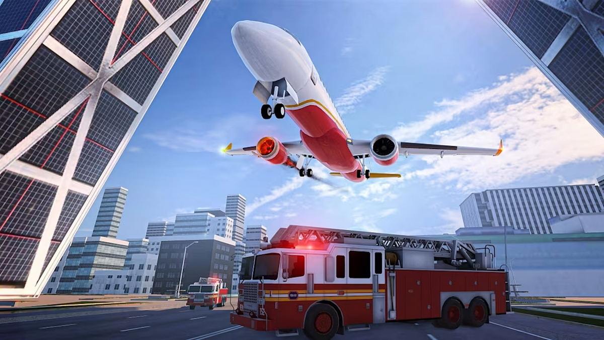 飞机飞行模拟器：危险降落.Airplane Flight Simulator : Dangerous Landings_5