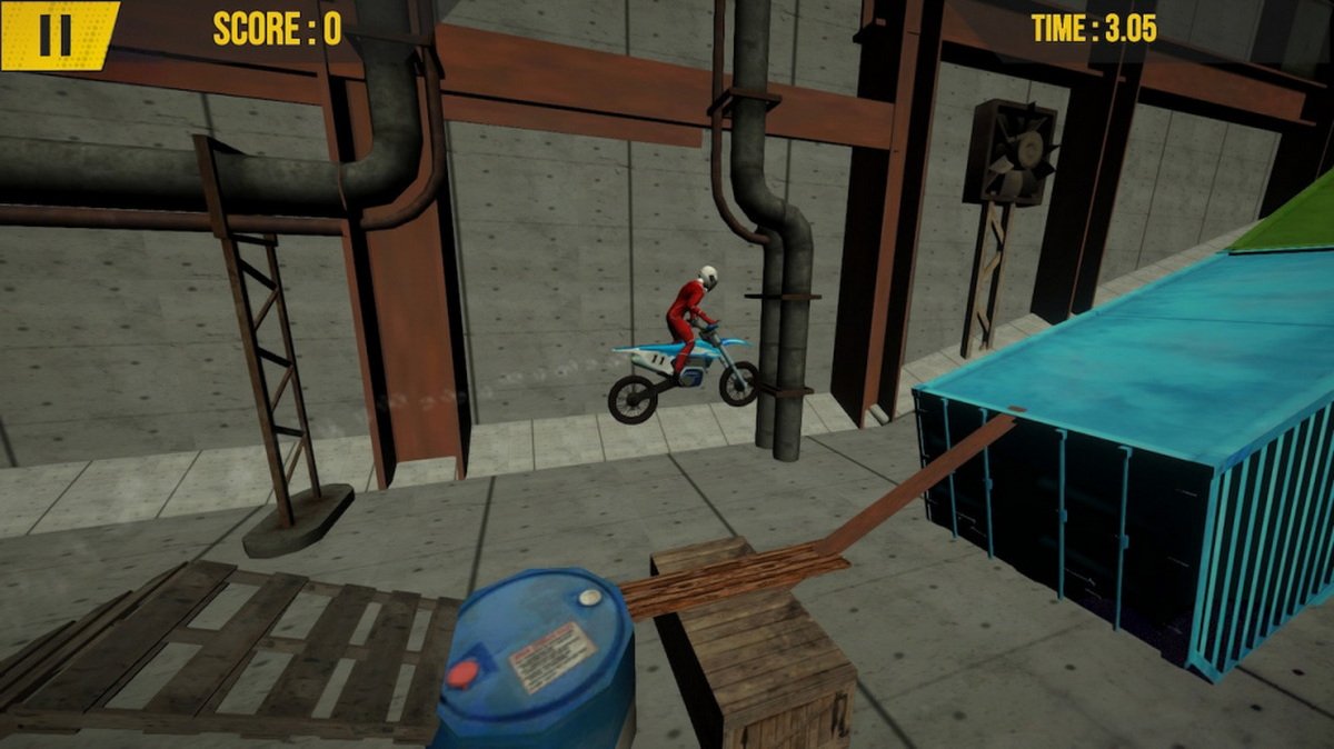 坡道自行车赛车.Ramp Bike Racing_2