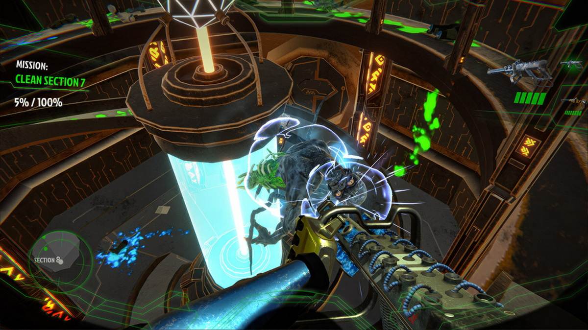 太空清理：宇宙机器人消毒器.Space CleanUp: Cosmic Robot Disinfector_0