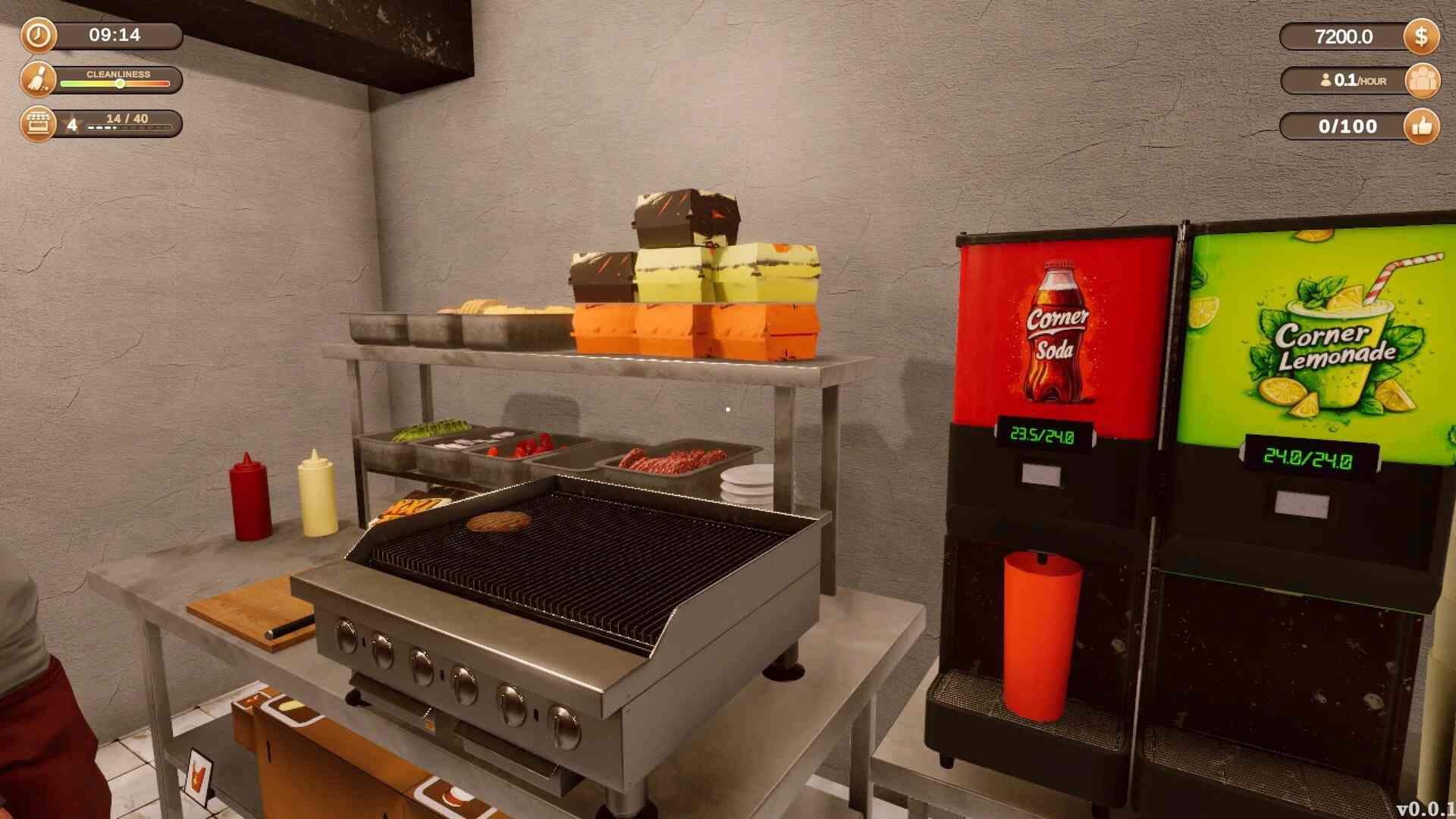 快餐模拟器.Corner Kitchen Fast Food Simulator_1