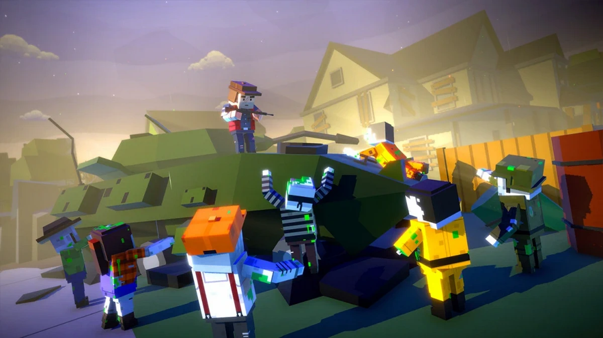 僵尸方块：像素射击.Zombie Blocks: Pixel Shooter Gun_1