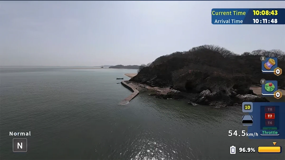韩国无人机飞行：游览Yadal dock.Korean Drone Flying Tour Yadal dock_0