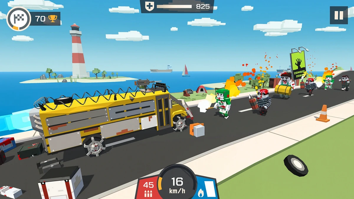僵尸赛车：像素生存.Zombie Derby: Pixel Survival_0