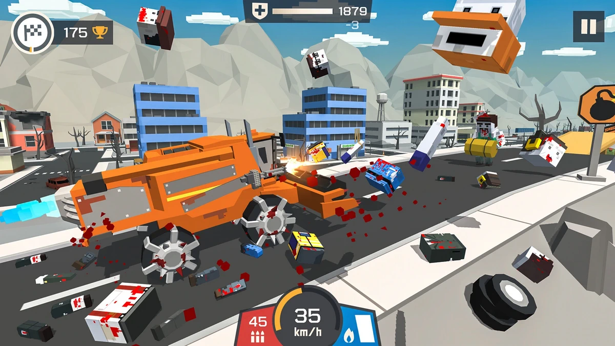 僵尸赛车：像素生存.Zombie Derby: Pixel Survival_4